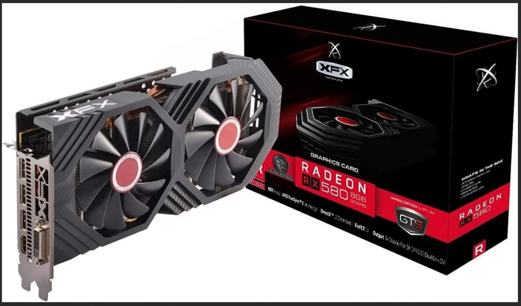 4. AMD Radeon RX 580