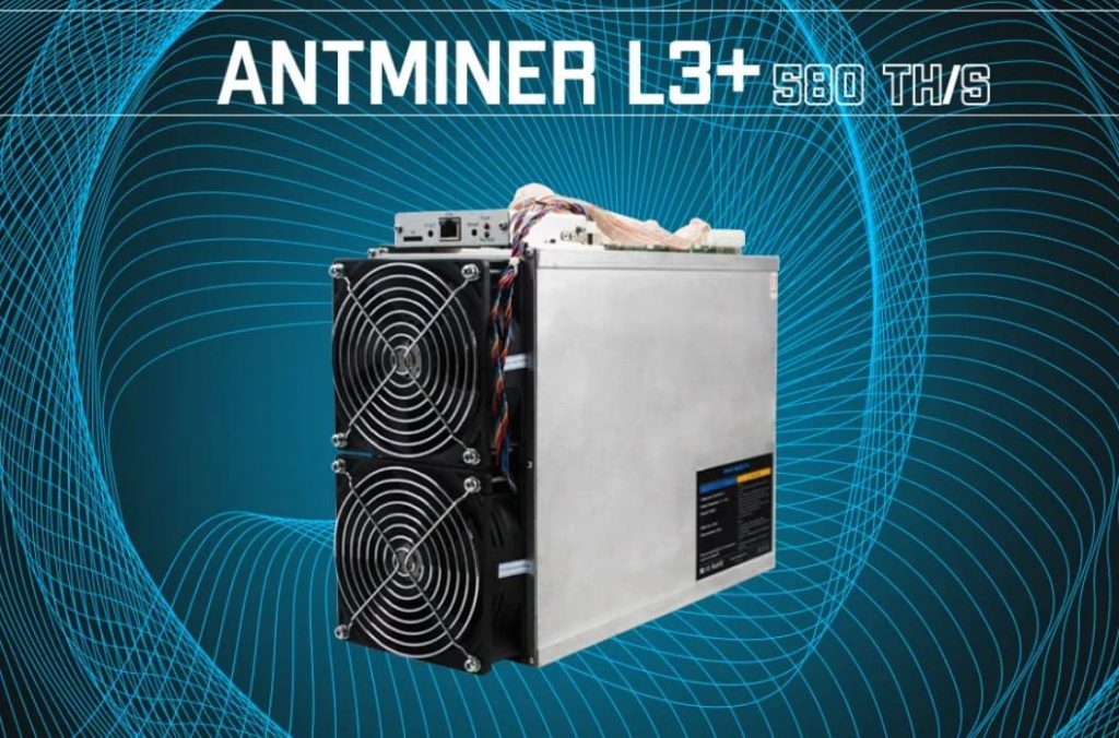 ASIC-majner Antminer L3+